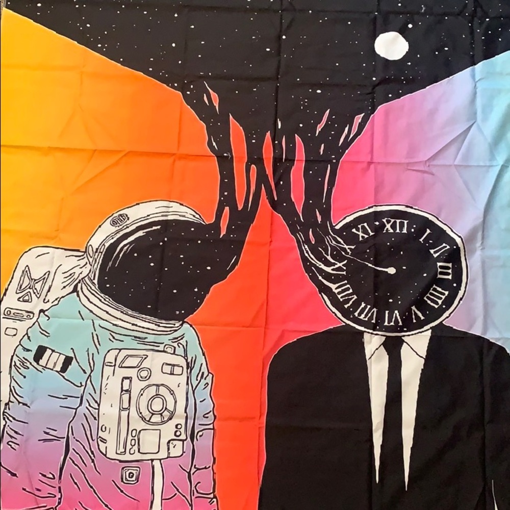 Space and Time Wall Tapestry